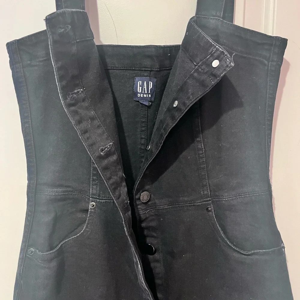 GAP Dark Denim Mini Dress - Picture 2 of 2